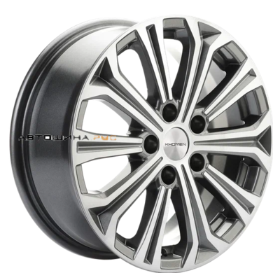 Khomen Wheels 6,5x16/5x115 ET41 D70,2 KHW1610 (Astra) Gray-FP