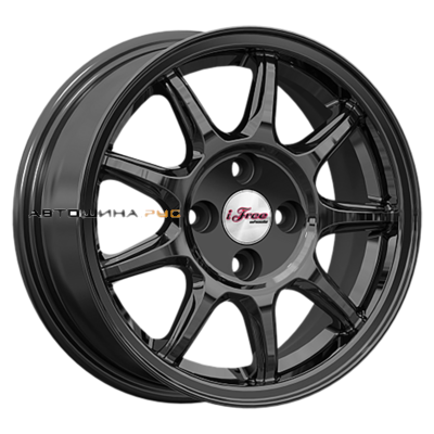 iFree 5,5x14/4x98 ET35 D58,5 Эвил (КС1068) BK