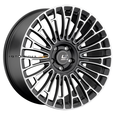 LS Forged 9x21/5x120 ET45,5 D62,6 LS FG25 MBF (конус, Колпак+лого)