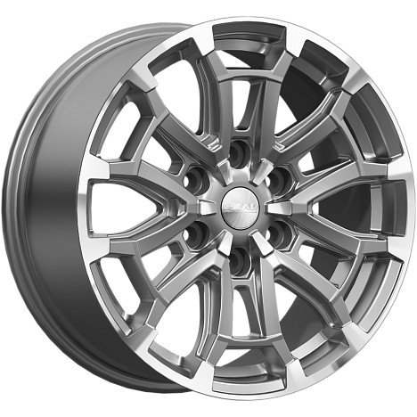 СКАД Авилис 8x18/6x139.7 ET38 D67.1 алмаз_графит