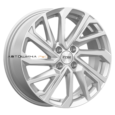 iFree Original 6,5x16/4x100 ET37 D56,6 Неом (Astra/Aveo) (КС1172) Сильвер