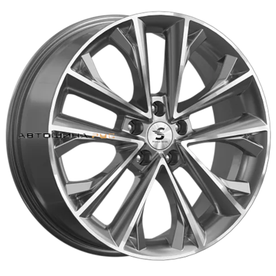 Premium Series 7x18/5x114,3 ET40 D64,1 КР012 (Haval F7/F7x) Diamond Gloss Graphite