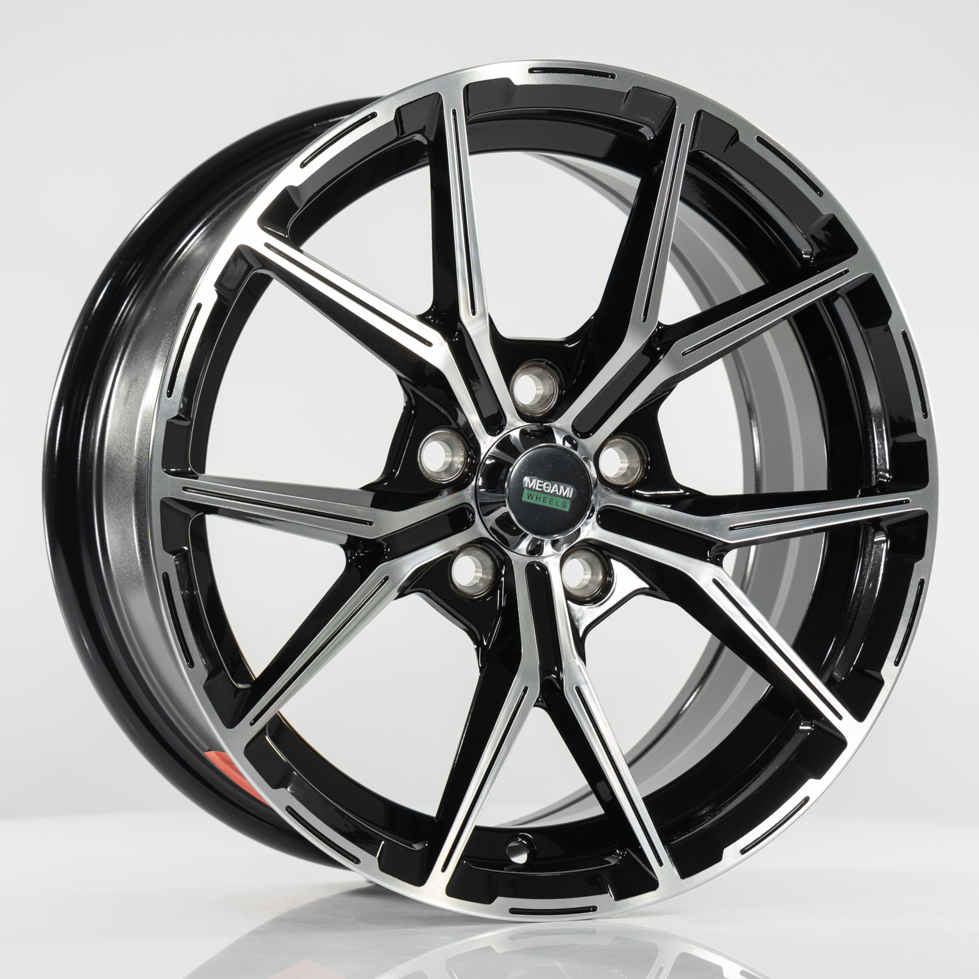 Megami MGM-22 6.5x15/5x100 ET38 D57.1 BKF