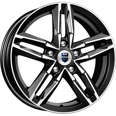 КиК Sayan 6x16/5x114.3 ET50 D67.1 алмаз_черный