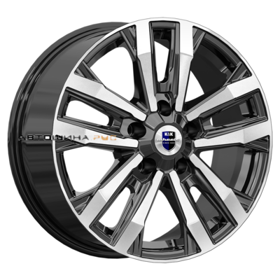 K&K 8x18/5x130 ET53 D71,6 Мичиган (КС1107) Алмаз черный