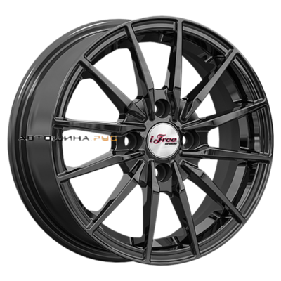 iFree 5,5x14/4x100 ET43 D60,1 Финчер (КС1119) BK