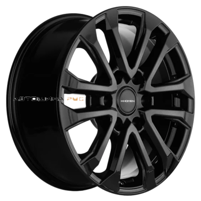 Khomen Wheels 7,5x18/6x139,7 ET42 D100,1 KHW1805 (Great Wall POER (new)) Black