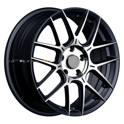 INCH 7x17/5x112 ET45 D66,6 FA8541 Gloss Black Machined Face (ZJH) FlowForming