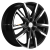 Khomen Wheels 7,5x19/5x108 ET36 D65,1 KHW1905 (Exeed VX/TXL/LX) Black-FP