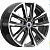КиК Лацио 7.5x17/5x114.3 ET40 D67.1 алмаз_черный