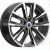 КиК Лацио 7.5x17/5x114.3 ET40 D67.1 алмаз_черный
