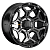 LS FlowForming 9x20/6x139,7 ET30 D100,1 RC68 BKF (конус, Колпак+лого)