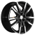 Khomen Wheels 7,5x19/5x112 ET43 D57,1 KHW1905 (Kodiaq/Tiguan) Black-FP