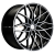 Khomen Wheels 8,5x19/5x112 ET30 D66,6 KHW1902 (Audi/VW) Black-FP