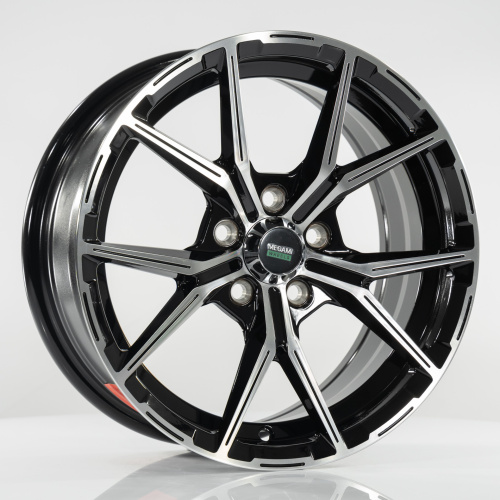 Megami MGM-22 6.5x15/5x100 ET38 D57.1 BKF