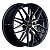 INCH 7x17/5x108 ET40 D54,1 FA8539 Gloss Black Machined Face (ZJH) FlowForming