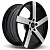 VISSOL V-080L 8.5x19/5x120 ET15 D74.1 BLACK-WITH-MACHINED-FACE