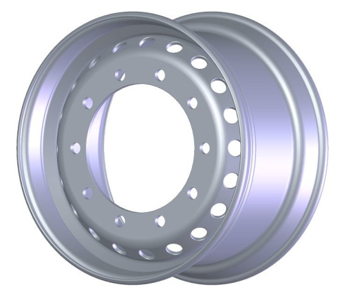 TOPU Колесо дисковое SRW(TOPU) 11.75x22.5 10x335 ET120 D281 T14 Silver