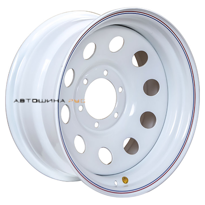 Off-Road Wheels 7x16/6x139,7 ET30 D110 Тойота Ниссан Белый (с увелич. полкой)
