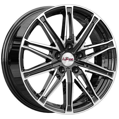 iFree Виар 6.5x17/5x108 ET33 D60.1 Блэк_Джек
