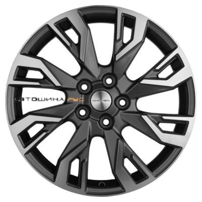 Khomen Wheels 7x18/5x110 ET35 D67,1 KHW1809 (Dongfeng 580/DFSK 500) Gray-FP