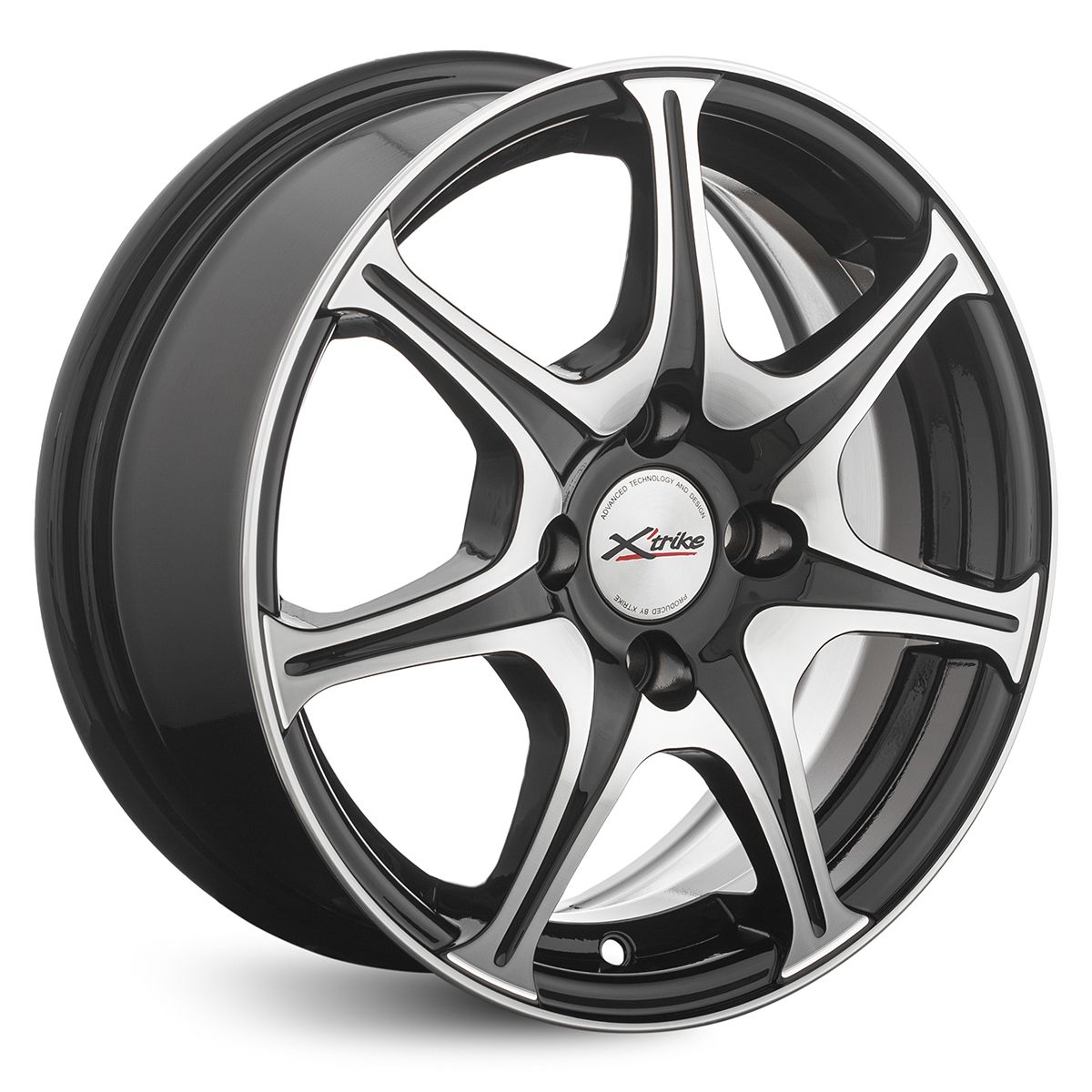 Xtrike X'trike  X-110  6,0\R14 4*114,3 ET35  d67,1  BK/FP  [14633AX]  Fb max 495 kg