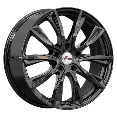 iFree 7,5x18/5x114,3 ET35 D67,1 Каzантип (КС684М) BK