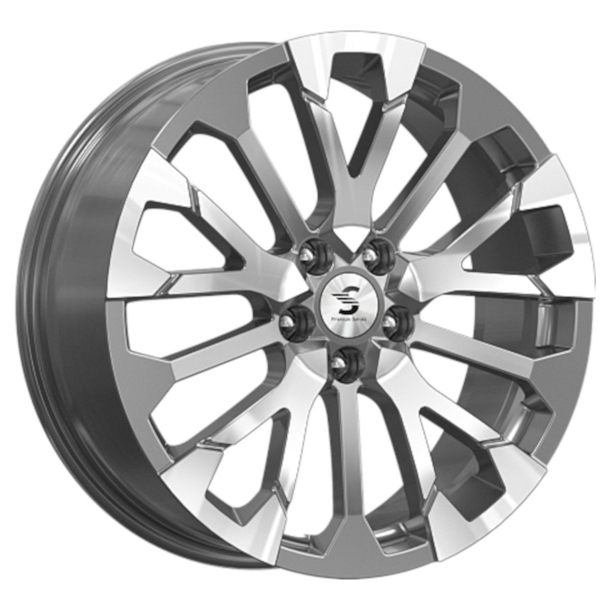 СКАД Premium  КP003 (19HavalF7)  7,5\R19 5*114,3 ET40  d64,1  Diamond gloss graphite  [77440]  Fb max 650 kg