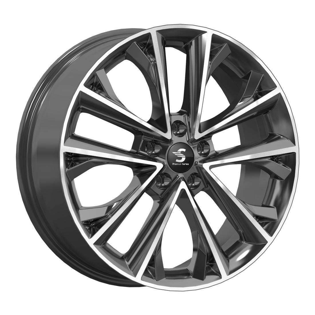 СКАД Premium  КР012 (18Outlander)  7,0\R18 5*114,3 ET38  d67,1  Diamond gloss graphite  [4200417]  <Ш>  Fb max 650 kg