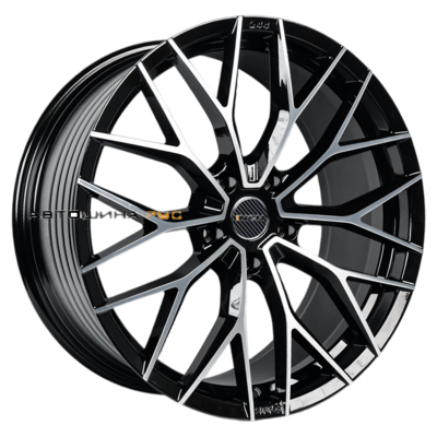 INCH 9,5x21/5x112 ET37 D66,6 GA8532 Gloss Black Machined Face (ZJH) FlowForming