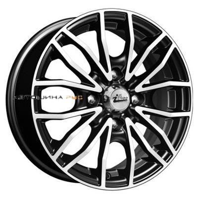 iFree 5,5x14/4x100 ET43 D60,1 Флайт (КС676М) Блэк Джек