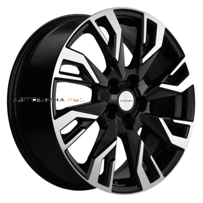 Khomen Wheels 7x18/5x110 ET50 D63,3 KHW1809 (CS35/CS35 Plus) Black-FP