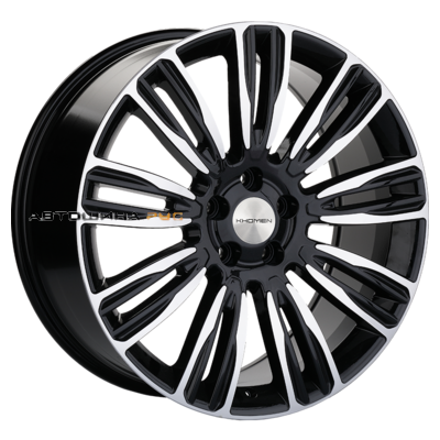 Khomen Wheels 8,5x20/5x120 ET45 D72,6 KHW2004 (RRover) Black-FP