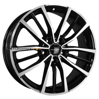 Khomen Wheels 7x18/5x114,3 ET48,5 D67,1 KHW1812 (Sportage) Black-FP