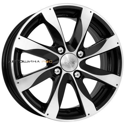K&K 5,5x14/4x100 ET49 D56,6 Джемини-оригинал (КС480) Алмаз черный
