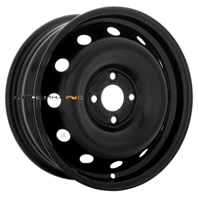 Magnetto 6x15/4x98 ET35 D58,5 15012 AM Black VAZ 2110 & later, Fiat Panda