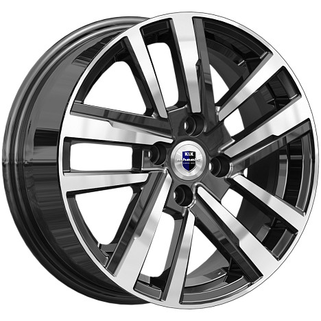 КиК Хант 6x15/4x100 ET37 D60.1 алмаз_черный