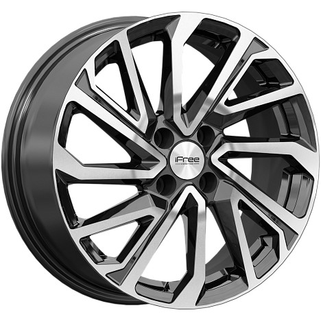 iFreeOriginal Неом 6.5x16/4x98 ET33 D58.5 алмаз_черный