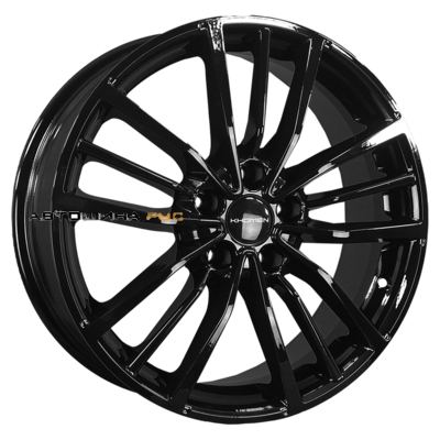 Khomen Wheels 7x18/5x114,3 ET45 D60,1 KHW1812 (Changan/Geely/Lexus/Suzuki/Toyota) Black