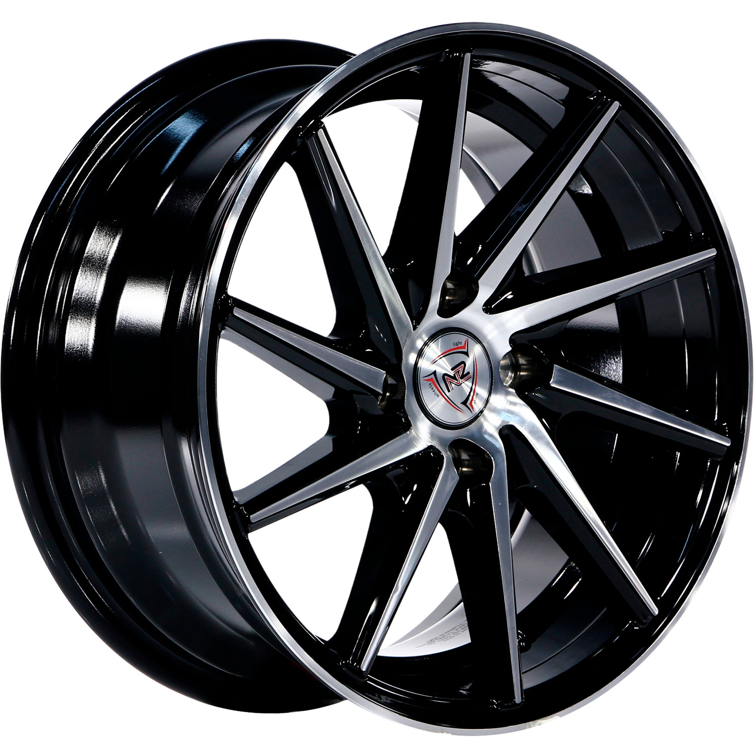 NZ H-03 7.5x17/4x100 ET35 D60.1 (R) BKF