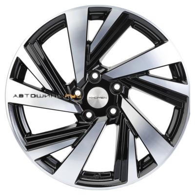Khomen Wheels 7,5x18/5x114,3 ET50 D67,1 KHW1801 (Optima/Seltos) Black-FP