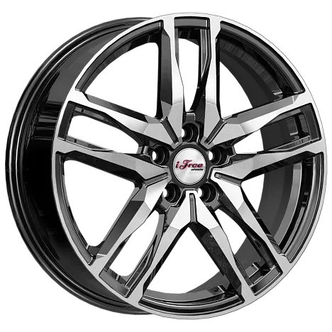 iFree Бомбей 6.5x18/5x108 ET43 D65.1 Блэк_Джек