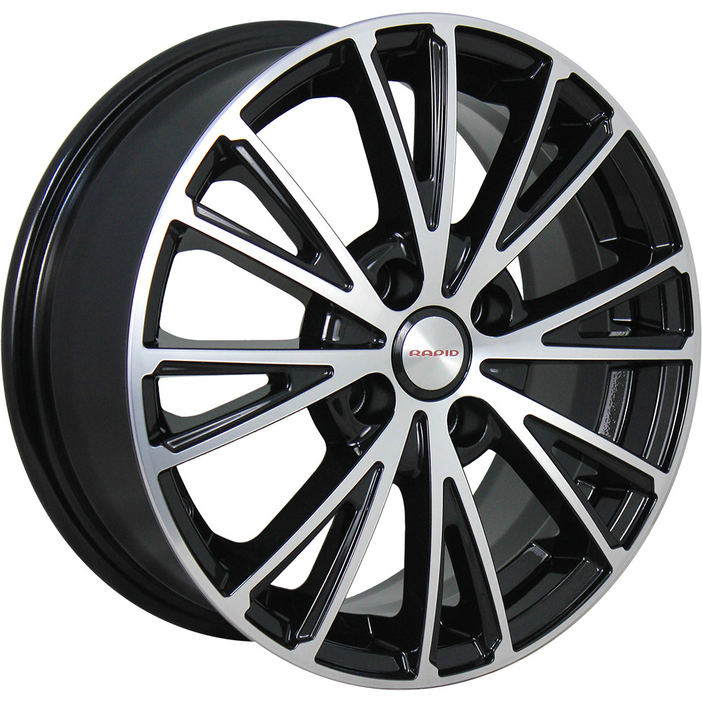 КиК Меандр-оригинал 6x16/4x100 ET41 D60.1 алмаз_черный_SK