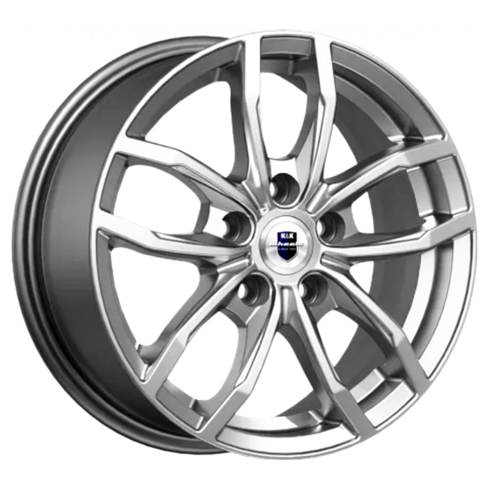 КиК  Фрост (КС1048)  6,5\R15 5*100 ET38  d57,1  Дарк платинум  [80335]  <С>  Fb max 595 kg