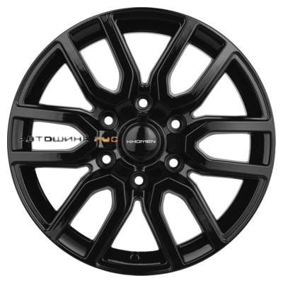 Khomen Wheels 8x17/6x139,7 ET50 D92,5 KHW1723 (Hyundai H-1/Staria) Black
