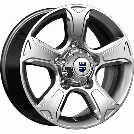 КиК Атлант 7x16/5x139.7 ET35 D108.5 дарк_платинум