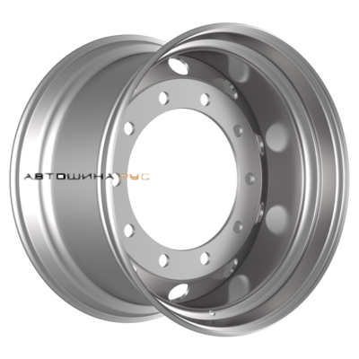 Kronprinz/Accuride 11,75x22,5/10x335 ET0 D281 M22 Silver (RZB36606OE) alive (9,8 мм) п/прицепы 5 500 кг внеш.