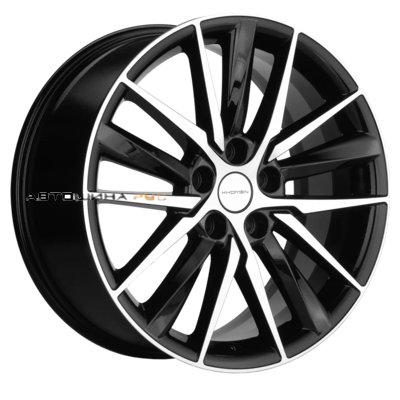 Khomen Wheels 8x18/5x112 ET48 D57,1 KHW1807 (Passat) Black-FP