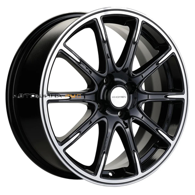 Khomen Wheels 6,5x17/4x100 ET41 D60,1 KHW1707 (XRay) Black-FP
