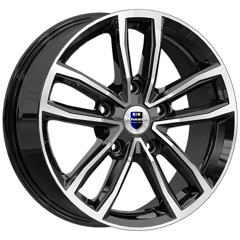 КиК Каланг 6.5x17/5x108 ET33 D60.1 алмаз_черный